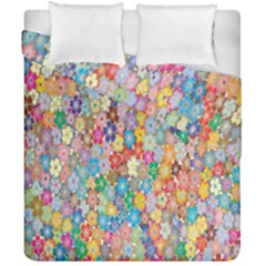 Sakura Cherry Blossom Floral Duvet Cover Double Side (california King Size) by Amaryn4rt