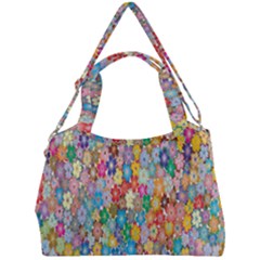 Sakura Cherry Blossom Floral Double Compartment Shoulder Bag by Amaryn4rt