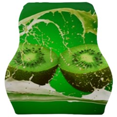 Kiwi Fruit Vitamins Healthy Cut Car Seat Velour Cushion 