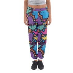 Dino Cute Women s Jogger Sweatpants