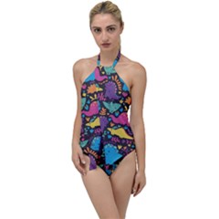 Dino Cute Go with the Flow One Piece Swimsuit