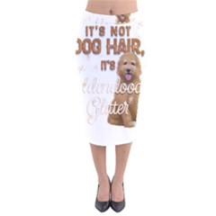 Golden Doodle Apparel Velvet Midi Pencil Skirt by goldendoodle