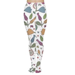 Floral Pattern Tights by Valentinaart