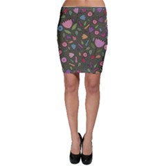Floral pattern Bodycon Skirt