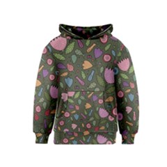 Floral pattern Kids  Pullover Hoodie