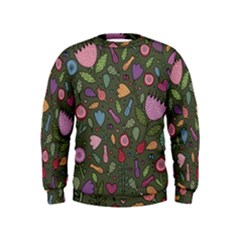 Floral pattern Kids  Sweatshirt