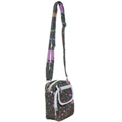 Floral pattern Shoulder Strap Belt Bag