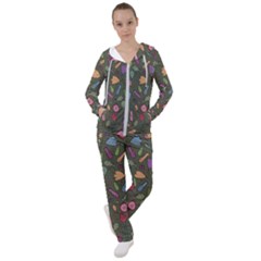 Floral pattern Women s Tracksuit