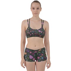 Floral pattern Perfect Fit Gym Set