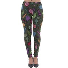 Floral pattern Lightweight Velour Leggings