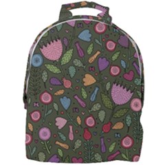 Floral pattern Mini Full Print Backpack