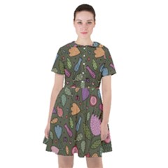 Floral pattern Sailor Dress