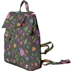 Floral pattern Buckle Everyday Backpack