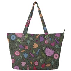Floral pattern Full Print Shoulder Bag