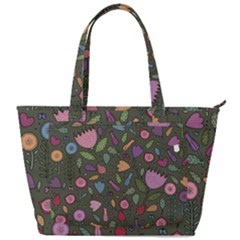 Floral pattern Back Pocket Shoulder Bag 
