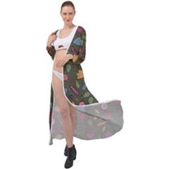 Floral pattern Maxi Chiffon Beach Wrap