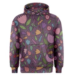 Floral Pattern Men s Pullover Hoodie by Valentinaart