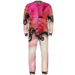 Decorative Elegant Roses Onepiece Jumpsuit (men)  by FantasyWorld7