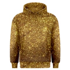 Gold Glitters Metallic Finish Party Texture Background Faux Shine Pattern Men s Overhead Hoodie by genx