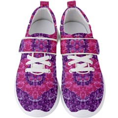 Flowers And Purple Suprise To Love And Enjoy Men s Velcro Strap Shoes by pepitasart