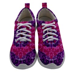Flowers And Purple Suprise To Love And Enjoy Women Athletic Shoes by pepitasart