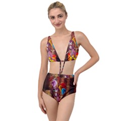 Cute Little Harlequin Tied Up Two Piece Swimsuit by FantasyWorld7