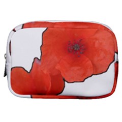 Coquelicots Fleurs Make Up Pouch (small) by kcreatif