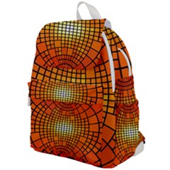Pattern Background Rings Circle Top Flap Backpack by Wegoenart