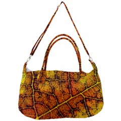 Autumn Leaves Forest Fall Color Removal Strap Handbag by Wegoenart