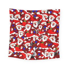 Nicholas Santa Christmas Pattern Square Tapestry (Small)