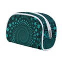 Spiral Abstract Pattern Background Makeup Case (Small) View2