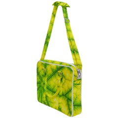 Photosynthesis Leaf Green Structure Cross Body Office Bag by Wegoenart