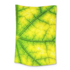 Photosynthesis Leaf Green Structure Small Tapestry by Wegoenart