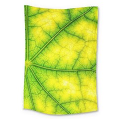 Photosynthesis Leaf Green Structure Large Tapestry by Wegoenart