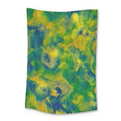 Abstract Texture Background Color Small Tapestry