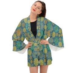 Zappwaits Amusement Long Sleeve Kimono by zappwaits