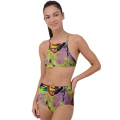 Deep Soul 1 2 High Waist Tankini Set by bestdesignintheworld