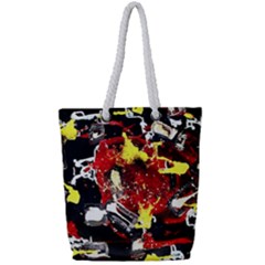 Talk At 7 Eleven 1 1 Full Print Rope Handle Tote (small) by bestdesignintheworld