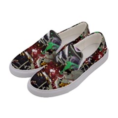 Drone View 1 1 Women s Canvas Slip Ons by bestdesignintheworld