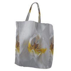 Orchidée Blanche Fleur Giant Grocery Tote by kcreatif