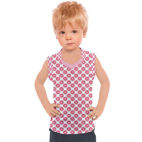 Donuts Rose Kids  Mesh Tank Top by kcreatif