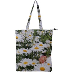 Champs De Marguerites Double Zip Up Tote Bag by kcreatif