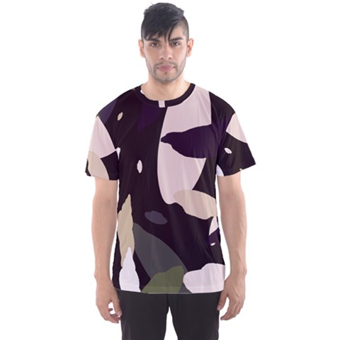 Pattern Formes Vert/noir  Men s Sports Mesh Tee by kcreatif