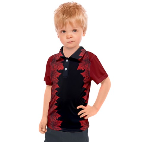 Canada Maple Leaf Kids  Polo Shirts by CanadaSouvenirs