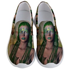 Beautiful Fairy In The Night Men s Lightweight Slip Ons by FantasyWorld7