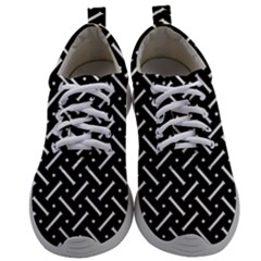 Geometric Pattern Design Repeating Eamless Shapes Mens Athletic Shoes by Vaneshart