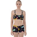 Birds Cute Pattern Background Perfect Fit Gym Set View1