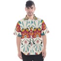 Baatik Print  Men s Short Sleeve Shirt View1