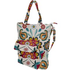 Baatik Print  Shoulder Tote Bag