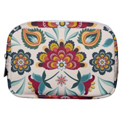 Baatik Print  Make Up Pouch (small) by designsbymallika